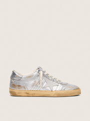 Women's Super-Star LAB in metallic nappa with silver TPU star