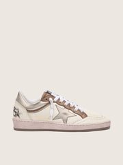 Women's Ball Star LTD in nappa leather with metallic bio-based star and inserts