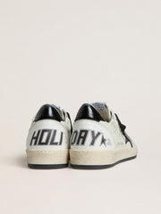 Women's Ball Star Wishes in nappa with black naplak star and heel tab