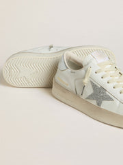 Women’s Stardan LTD with Swarovski crystal star and metallic leather heel tab