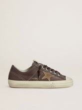 Women's V-Star in brown nubuck with tobacco-colored suede star