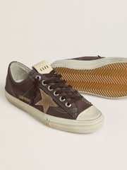 Women's V-Star in brown nubuck with tobacco-colored suede star