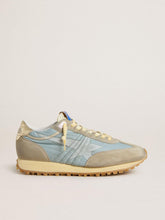 Women’s Marathon with light blue nylon upper and pastel blue star