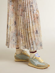 Women’s Marathon with light blue nylon upper and pastel blue star