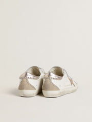 Women’s Old School LTD with rose gold metallic leather star and heel tab