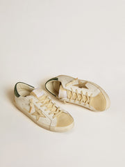Women’s Super-Star LTD with leather star and Swarovski crystals heel tab