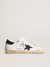 Sneaker black Swarovski crystals Super-Star LTD for women Golden Goose
