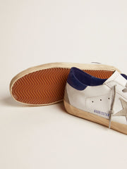 Women's blue and white Super-Star sneakers Golden Goose