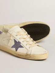 Sneaker Swarovski crystals Super-Star LTD for women Golden Goose