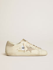 Women’s Super-Star in nappa leather with Swarovski crystal star and heel tab