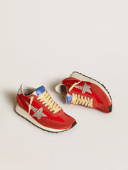 Women’s Marathon with red nylon upper and silver star
