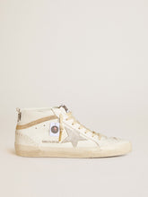 Mid Star with star and heel tab in suede with Swarovski crystals