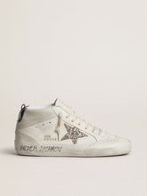 Women's Mid Star with silver glitter star and black laminated heel tab
