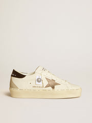 Hi Star with Swarovski crystal star and black leather heel tab