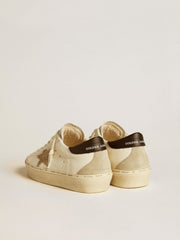 Hi Star with Swarovski crystal star and black leather heel tab