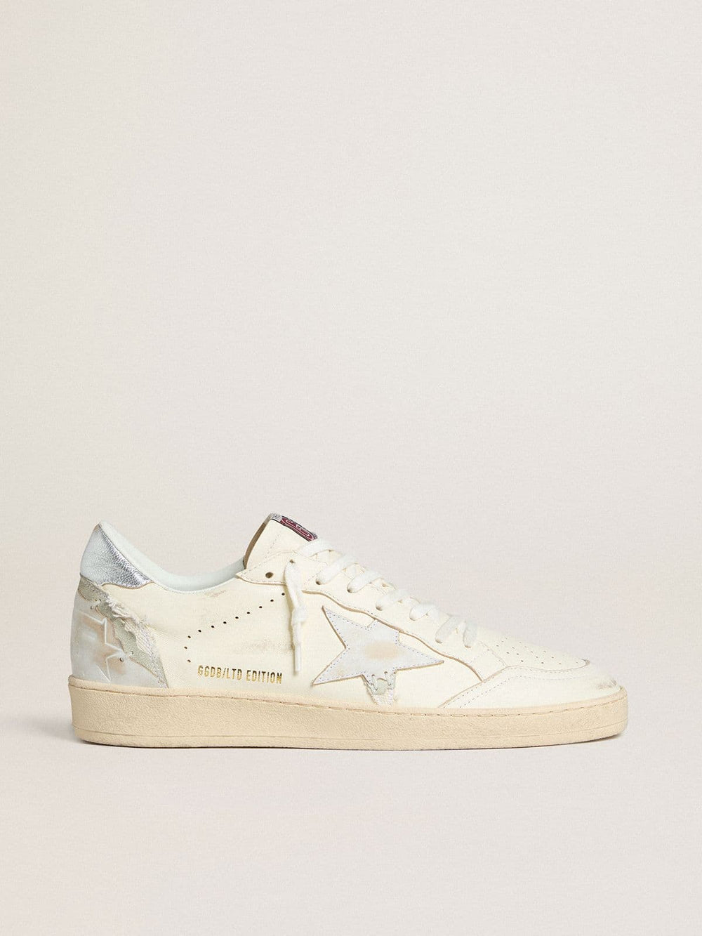 Women’s Ball Star LTD with patchwork star and metallic leather heel tab