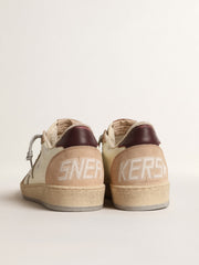 Women's Ball Star LTD with white star and burgundy leather heel tab