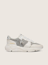 Women’s Running Sole in mesh and nubuck with silver metallic leather star