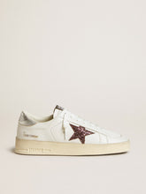 Women's Stardan in nappa with glitter star and metallic leather heel tab