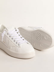 Women's bio-based Purestar with bronze metallic leather heel tab