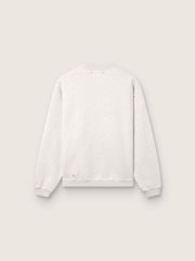 Star unisex sweatshirt in gray melange cotton with 'Star' embroidery