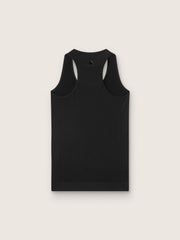 Women's black sports tank top