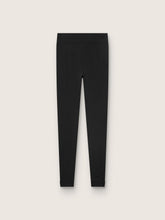 Women's black high-waist sports leggings