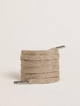 Gold lurex laces