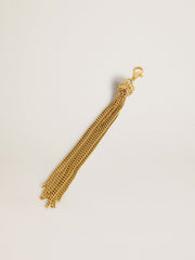 Bag chain in gold-colored brass
