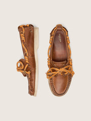 Women's Cruise loafer in tobacco-colored leather
