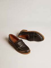Women's Jerry loafer in black leather