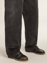 Women's Jerry loafer in black leather