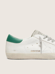 Men’s Super-Star with perforated star and green heel tab
