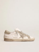 Men’s Super-Star with gray suede star and heel tab