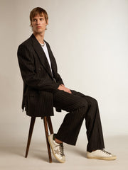 Super-Star with croc-print star and green heel tab