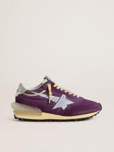 Men’s Marathon with purple nylon upper and white star
