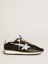 Men’s Marathon with black nylon upper and white star