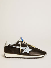 Men’s Marathon with black nylon upper and white star