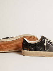 Men’s Soul Star in black bio-based nappa