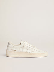 Men's Stardan in white leather