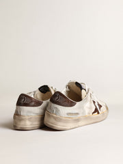 Men’s Stardan in nappa and pony skin with brown suede star