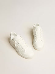 Men’s bio-based Purestar with white star and mirror-effect heel tab