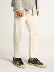 Men's V-Star in black canvas with ice-gray star and heel