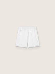 Men's white sports shorts