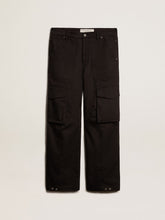 Black cargo pants