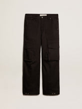 Black cargo pants