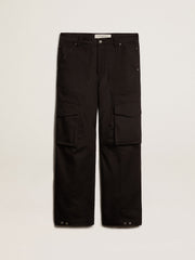 Black cargo pants