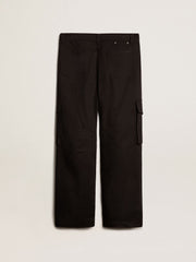 Black cargo pants
