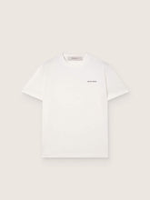 Men's T-shirt in vintage white cotton jersey