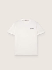 Men's T-shirt in vintage white cotton jersey
